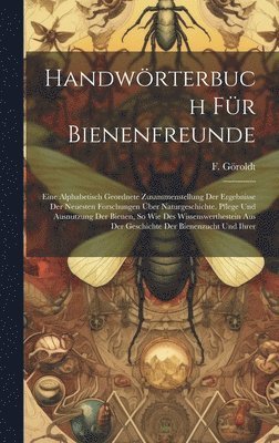 bokomslag Handwrterbuch Fr Bienenfreunde