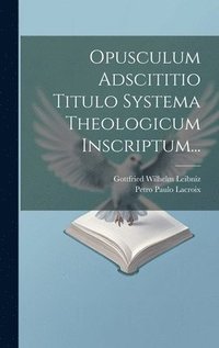 bokomslag Opusculum Adscititio Titulo Systema Theologicum Inscriptum...