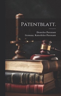 bokomslag Patentblatt.