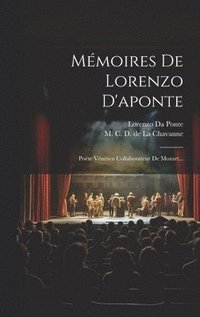 bokomslag Mmoires De Lorenzo D'aponte