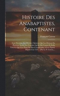 bokomslag Histoire Des Anabaptistes, Contenant