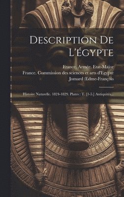 bokomslag Description De L'égypte