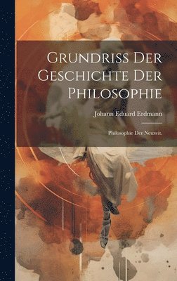 bokomslag Grundriss der Geschichte der Philosophie