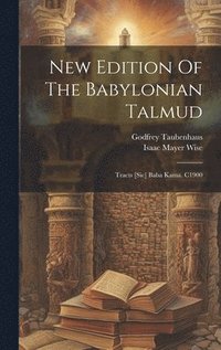 bokomslag New Edition Of The Babylonian Talmud