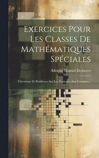 bokomslag Exercices Pour Les Classes De Mathmatiques Spciales