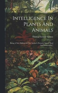 bokomslag Intelligence In Plants And Animals