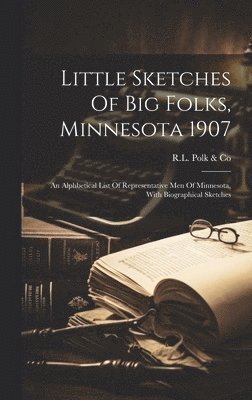 bokomslag Little Sketches Of Big Folks, Minnesota 1907