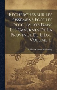 bokomslag Recherches Sur Les Ossemens Fossiles Dcouverts Dans Les Cavernes De La Province De Lige, Volume 1...