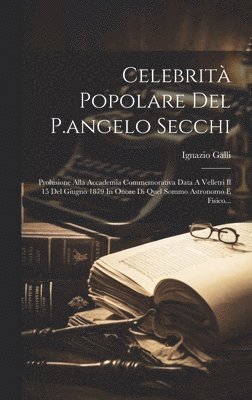 bokomslag Celebrit Popolare Del P.angelo Secchi