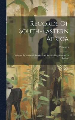 Records Of South-eastern Africa 1