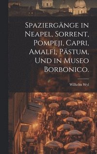 bokomslag Spaziergnge in Neapel, Sorrent, Pompeji, Capri, Amalfi, Pstum, und in Museo Borbonico.
