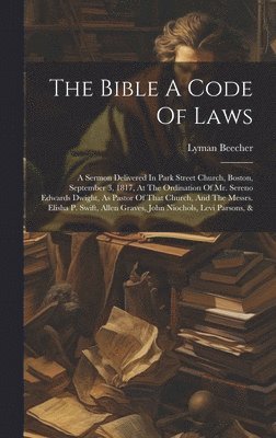 The Bible A Code Of Laws 1