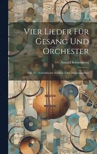 bokomslag Vier Lieder fr Gesang und Orchester