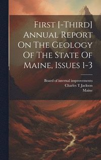 bokomslag First [-third] Annual Report On The Geology Of The State Of Maine, Issues 1-3