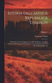 bokomslag Istoria Dell'antica Repubblica D'amalfi