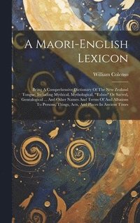 bokomslag A Maori-english Lexicon