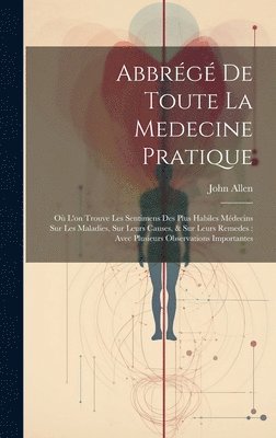 bokomslag Abbrg De Toute La Medecine Pratique