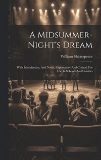 bokomslag A Midsummer-night's Dream