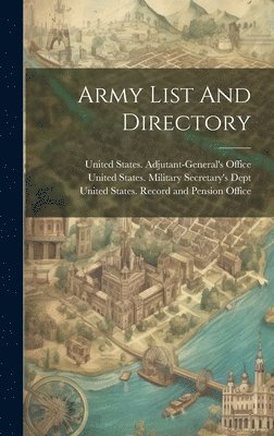 bokomslag Army List And Directory