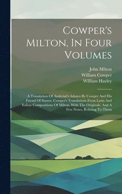 Cowper's Milton, In Four Volumes 1