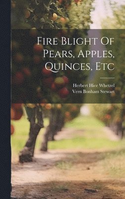 Fire Blight Of Pears, Apples, Quinces, Etc