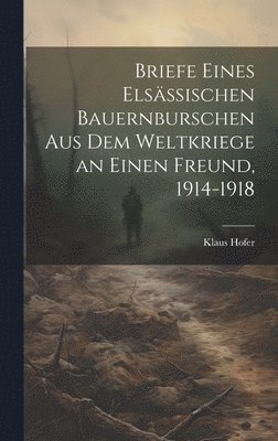 bokomslag Briefe eines elsässischen Bauernburschen aus dem Weltkriege an einen Freund, 1914-1918