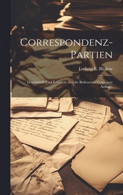 Ludwig E Bledow, Ludwig E. Bledow - Correspondenz-Partien, Inbunden