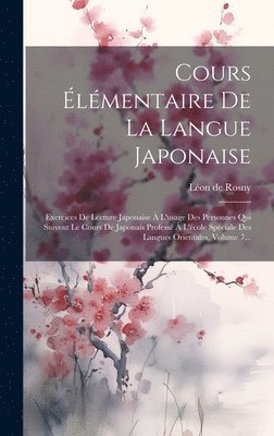 Cours lmentaire De La Langue Japonaise 1