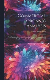 bokomslag Commercial Organic Analysis
