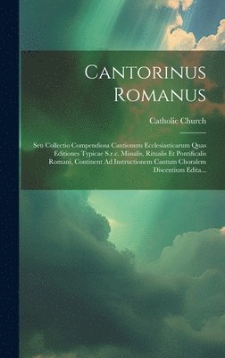 bokomslag Cantorinus Romanus