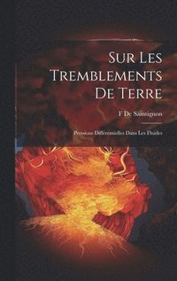 bokomslag Sur Les Tremblements De Terre