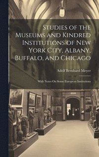 bokomslag Studies of the Museums and Kindred Institutions of New York City, Albany, Buffalo, and Chicago