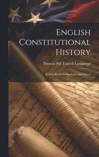 bokomslag English Constitutional History