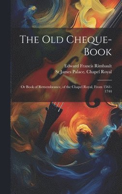 The Old Cheque-Book 1