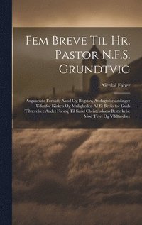 bokomslag Fem Breve Til Hr. Pastor N.F.S. Grundtvig