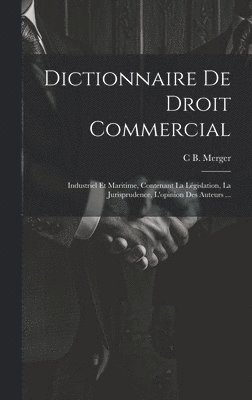 bokomslag Dictionnaire De Droit Commercial