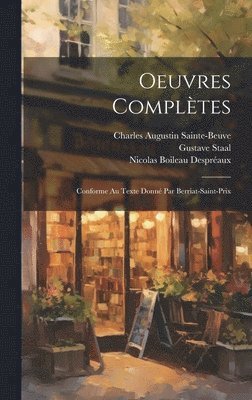 bokomslag Oeuvres Complètes
