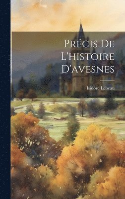 bokomslag Précis De L'histoire D'avesnes