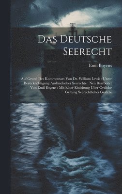 bokomslag Das Deutsche Seerecht