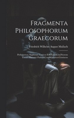 Fragmenta Philosophorum Graecorum 1