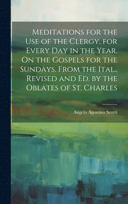 bokomslag Meditations for the Use of the Clergy, for Every Day in the Year. On the Gospels for the Sundays. From the Ital., Revised and Ed. by the Oblates of St. Charles