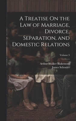 James Schouler, Arthur Walker Blakemore - Treatise On the Law of Marriage, Divorce, Separation, and Domestic Relations; Volume 3, Inbunden
