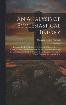 bokomslag Analysis of Ecclesiastical History