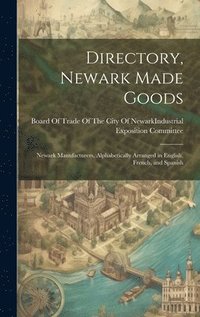 bokomslag Directory, Newark Made Goods