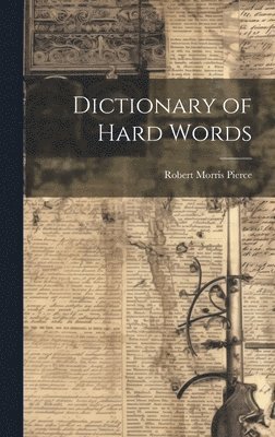 Dictionary of Hard Words 1