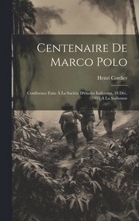 bokomslag Centenaire De Marco Polo