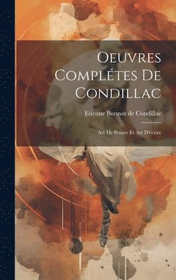 bokomslag Oeuvres Complétes De Condillac