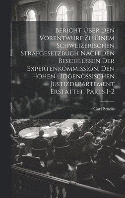 Bericht Über Den Vorentwurf Zu Einem Schweizerischen Strafgesetzbuch Nach Den Beschlüssen Der Expertenkommission, Den Hohen Eidgenössischen Justizdepartement Erstattet, Parts 1-2
