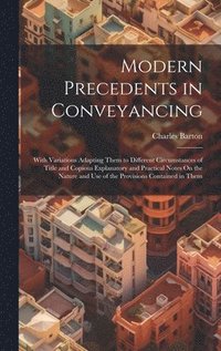bokomslag Modern Precedents in Conveyancing