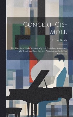 Concert, Cis-Moll 1